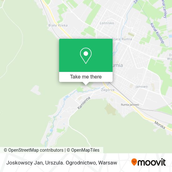 Joskowscy Jan, Urszula. Ogrodnictwo map