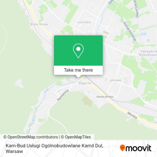 Kam-Bud Usługi Ogólnobudowlane Kamil Dul map