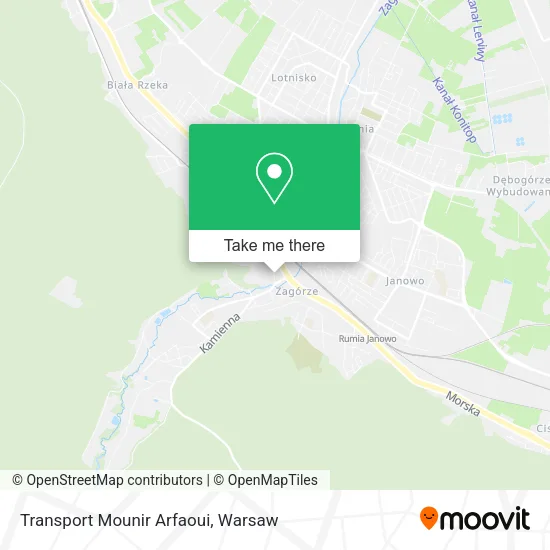 Карта Transport Mounir Arfaoui