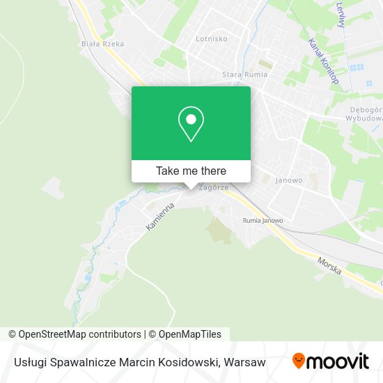 Usługi Spawalnicze Marcin Kosidowski map