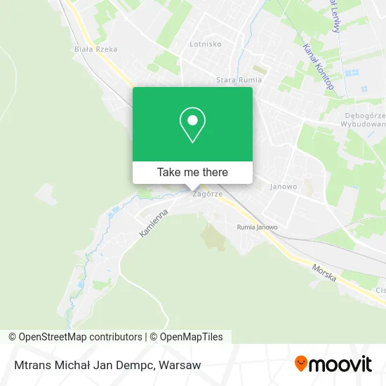 Карта Mtrans Michał Jan Dempc