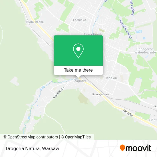 Карта Drogeria Natura
