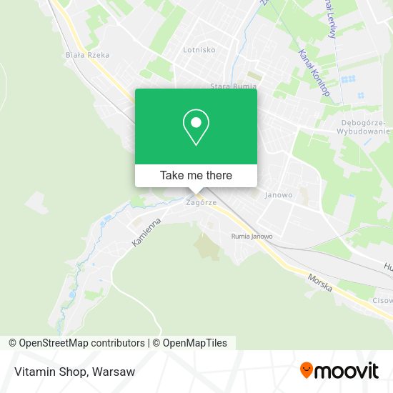 Vitamin Shop map