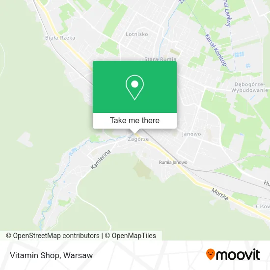 Карта Vitamin Shop