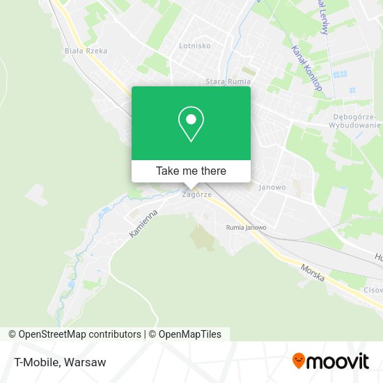 T-Mobile map