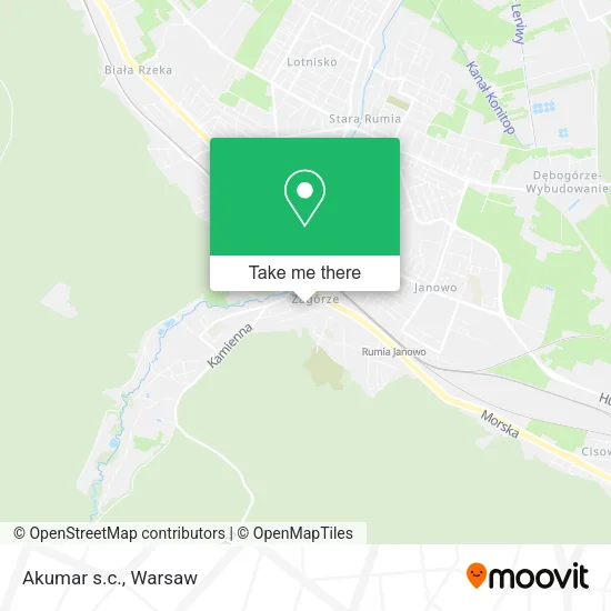 Карта Akumar s.c.