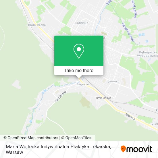 Maria Wojtecka Indywidualna Praktyka Lekarska map