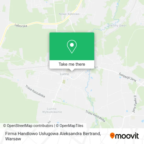 Firma Handlowo Usługowa Aleksandra Bertrand map