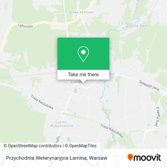 Przychodnia Weterynaryjna Lamina map