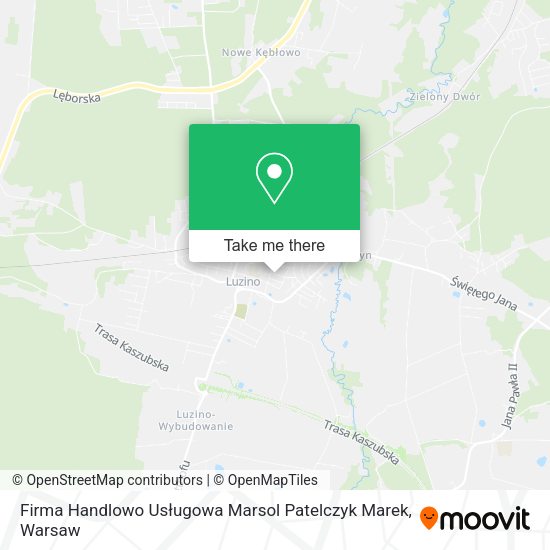 Firma Handlowo Usługowa Marsol Patelczyk Marek map