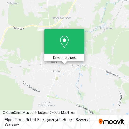 Elpol Firma Robót Elektrycznych Hubert Szweda map