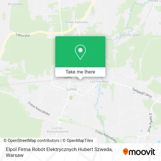 Карта Elpol Firma Robót Elektrycznych Hubert Szweda