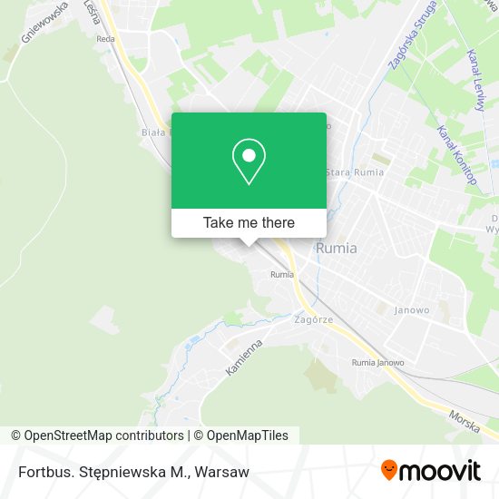 Fortbus. Stępniewska M. map