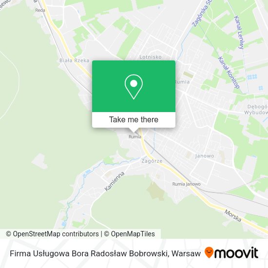 Firma Usługowa Bora Radosław Bobrowski map