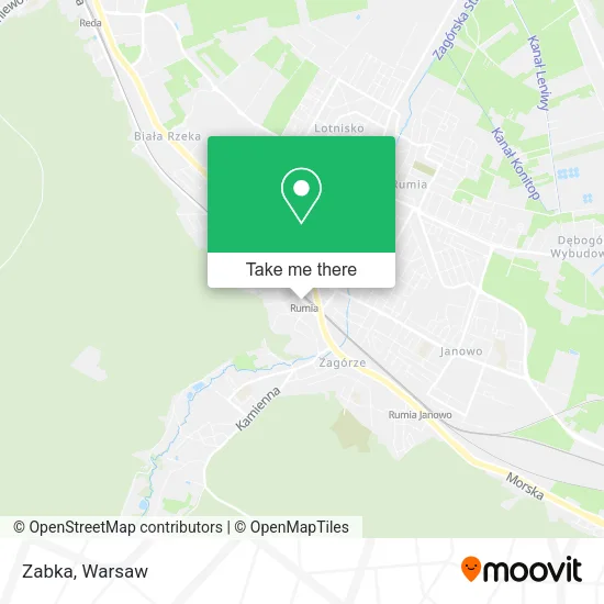 Карта Zabka
