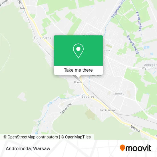 Карта Andromeda