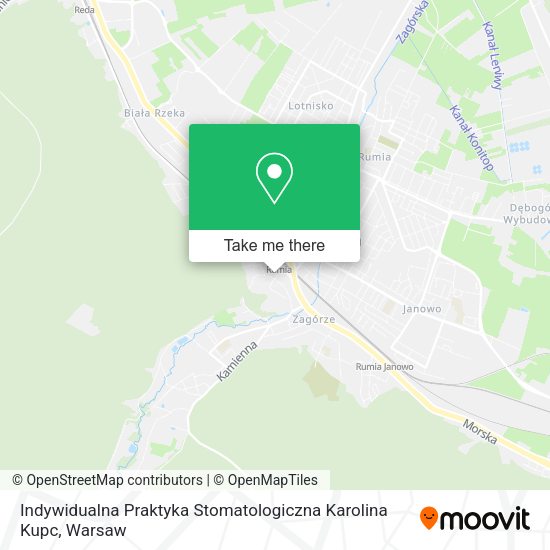 Indywidualna Praktyka Stomatologiczna Karolina Kupc map