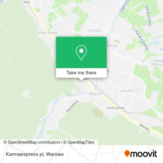 Карта Karmaexpress.pl