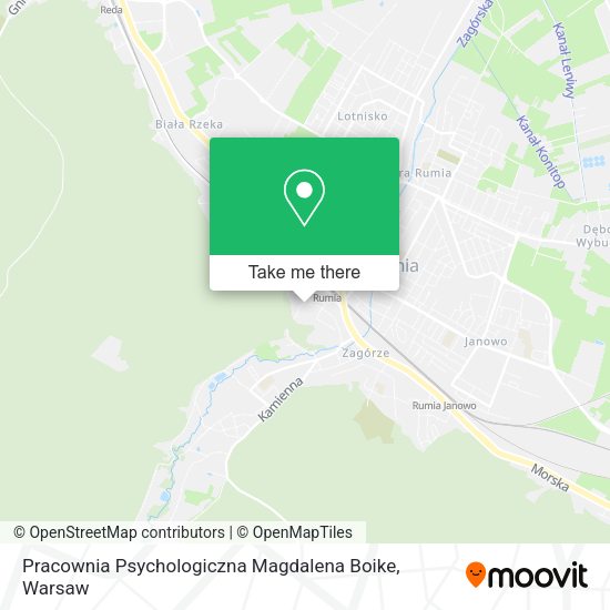 Pracownia Psychologiczna Magdalena Boike map