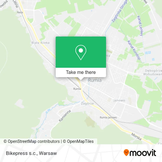 Карта Bikepress s.c.