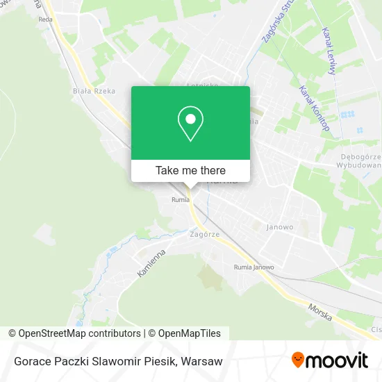 Карта Gorace Paczki Slawomir Piesik