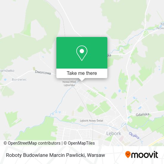 Roboty Budowlane Marcin Pawlicki map