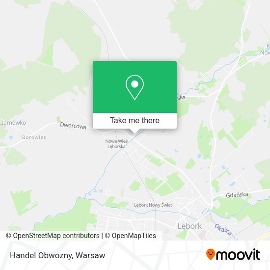 Handel Obwozny map