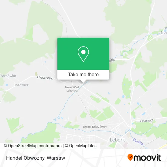 Карта Handel Obwozny