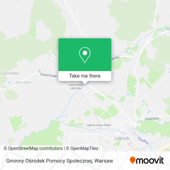 Gminny Ośrodek Pomocy Społecznej map