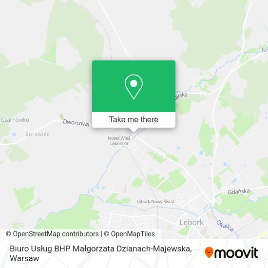 Biuro Usług BHP Małgorzata Dzianach-Majewska map