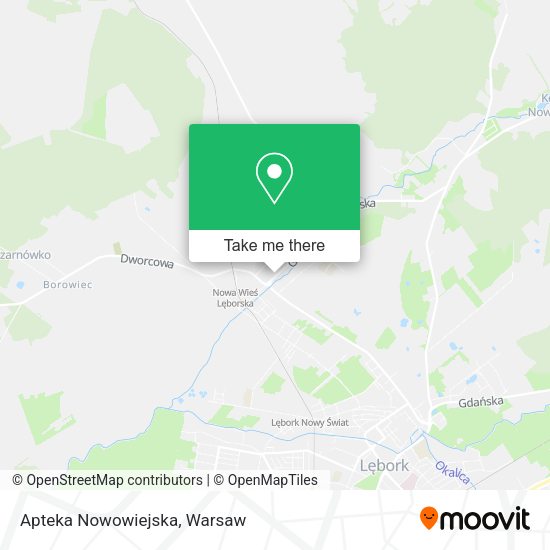 Apteka Nowowiejska map