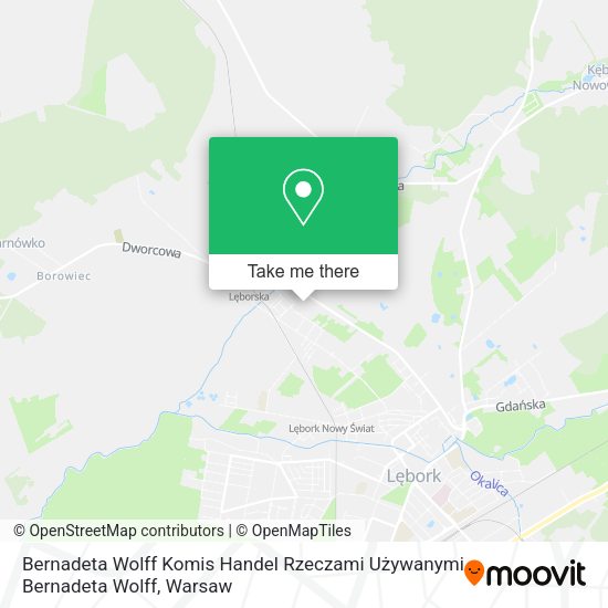 Bernadeta Wolff Komis Handel Rzeczami Używanymi Bernadeta Wolff map