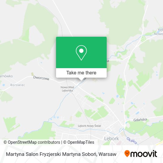 Martyna Salon Fryzjerski Martyna Soboń map