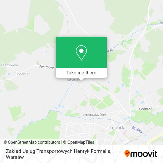 Zakład Usług Transportowych Henryk Formella map