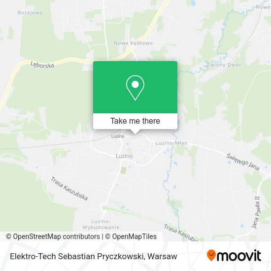 Elektro-Tech Sebastian Pryczkowski map