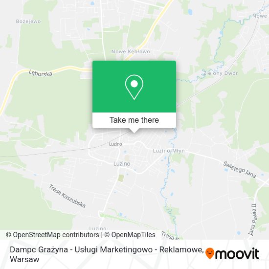 Dampc Grażyna - Usługi Marketingowo - Reklamowe map