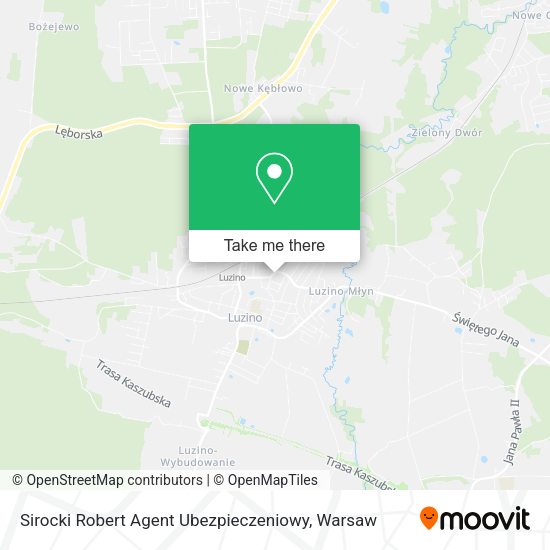 Sirocki Robert Agent Ubezpieczeniowy map