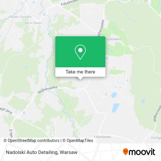 Nadolski Auto Detailing map