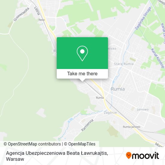 Agencja Ubezpieczeniowa Beata Ławrukajtis map