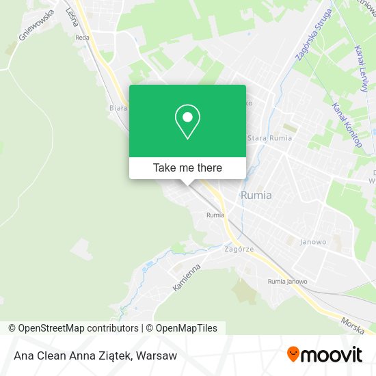 Ana Clean Anna Ziątek map