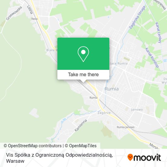 Vis Spółka z Ograniczoną Odpowiedzialnością map