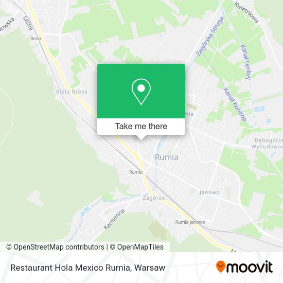 Restaurant Hola Mexico Rumia map