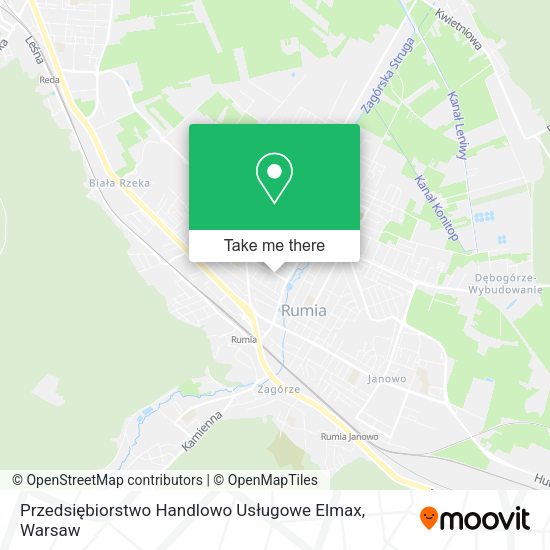 Przedsiębiorstwo Handlowo Usługowe Elmax map