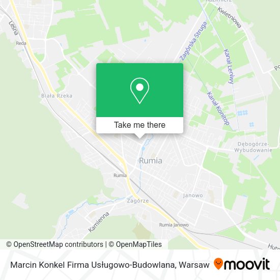 Marcin Konkel Firma Usługowo-Budowlana map