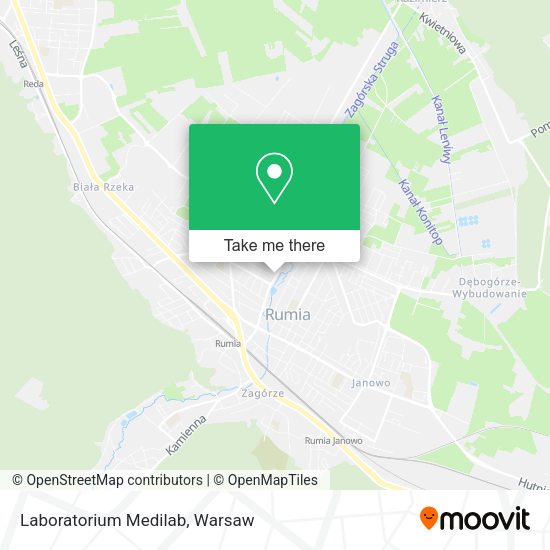 Laboratorium Medilab map