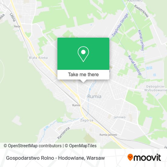 Gospodarstwo Rolno - Hodowlane map