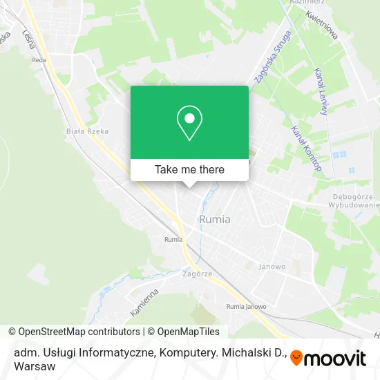 Карта adm. Usługi Informatyczne, Komputery. Michalski D.