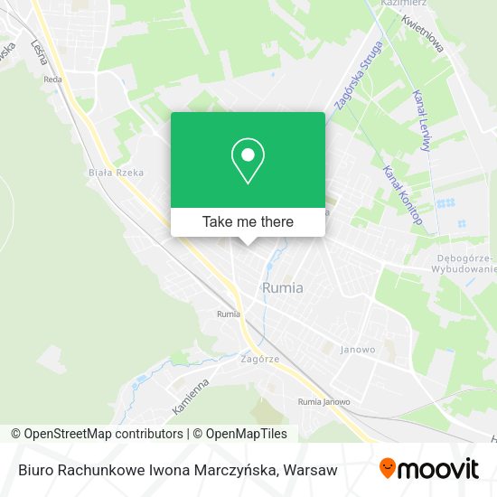 Biuro Rachunkowe Iwona Marczyńska map