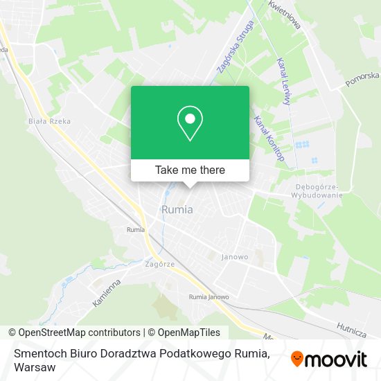 Smentoch Biuro Doradztwa Podatkowego Rumia map