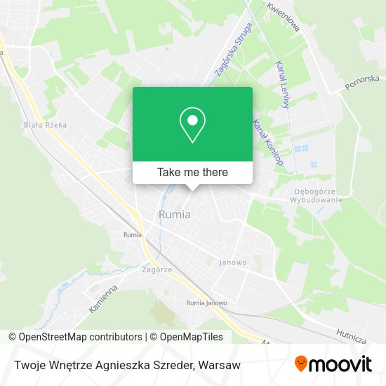 Twoje Wnętrze Agnieszka Szreder map